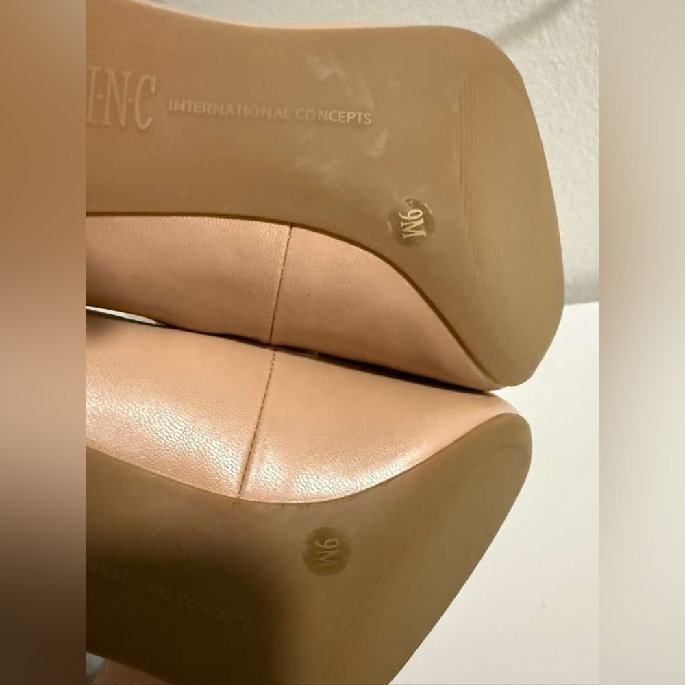 INC International Concepts Nude Heels - Picture 3 of 3